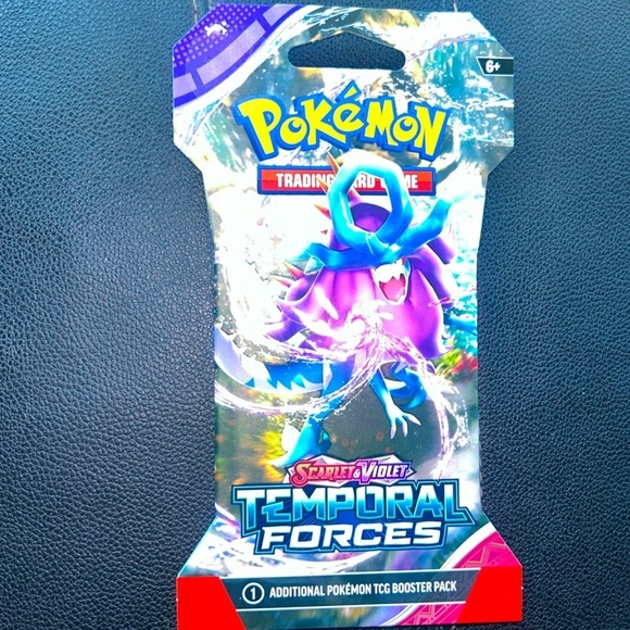 Pokemon Other - Pokémon scarlet versus violet, temporal forces cards 3 packs